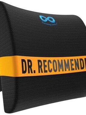 Lumbar Support Pillow Memory Foam Back Cushion Office Chair Car Seat